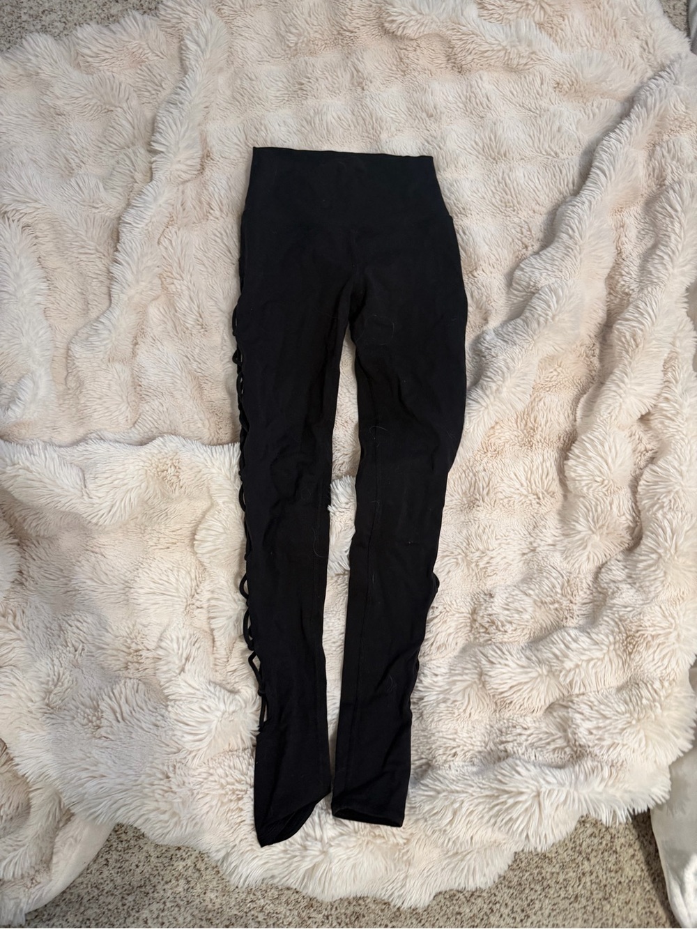ALO Yoga Black High-Rise Sculpt Leggings
